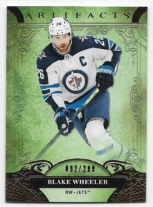 20/21 UD ARTIFACTS STARS COPPER PARALLEL #144 Blake Wheeler #92/299 - Imagen 1 de 1