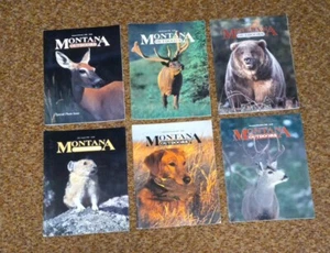Lot of 6 MONTANA OUTDOORS MAGAZINE 1996 Complete Year - Bild 1 von 3