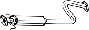 103 CV SILENZIATORE CENTRALE PER MG MG ZR -- 105 KW 76 CV 103 - Imagen 1 de 1