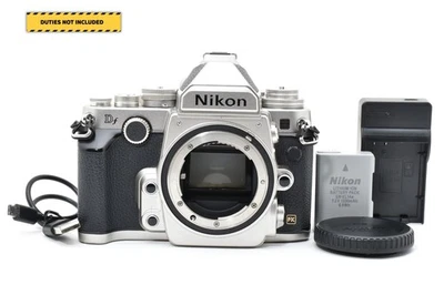 [Almost Unused] Nikon Df 16.2MP DSLR Digital Camera Body Silver From JAPAN - Image 1 of 4