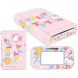 Cute Skin Sticker DIY For Wii U Decal Wii U Film Cartoon Wraps Full Sticker Soft - Picture 1 of 21