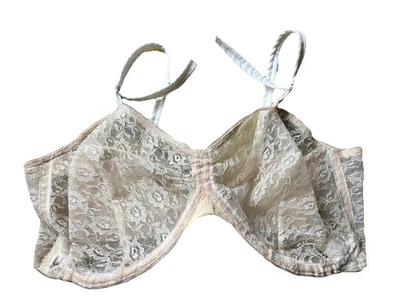 SUJETADOR CON AROS EDITH LANCES VINTAGE AÑOS 60 SIN USAR TALLA 40DD UN ALAMBRE CONTINUO DE COLECCIÓN Foto 1 de 4