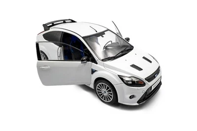 Ford Focus RS MK2 PACK RS PLUS bianco congelato 2009 1/18 solido nuova scatol... - Immagine 1 di 4