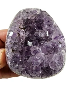 Amethyst Crystal Polished Edge Freestand 148.3 grams. - Picture 1 of 2
