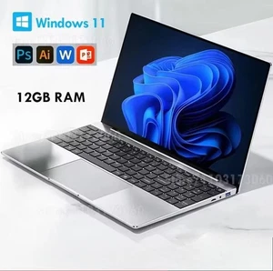Notebook PC Laptop Atom Ram 12Gb SSD 256Gb Win11 Pro 14" FHD - Bild 1 von 6
