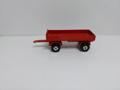 Matchbox Series Superfast Mercedes Trailer 1978 Anhänger Rot Modellauto - Bild 1 von 4