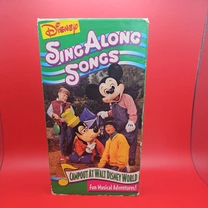Sing Along Songs - Mickeys Fun Songs: Campout at Disney World (VHS, 1994) - Picture 1 of 6