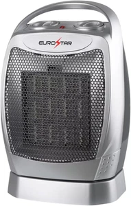 EUROSTAR Oscillating Ceramic Heater, Used - Picture 1 of 1