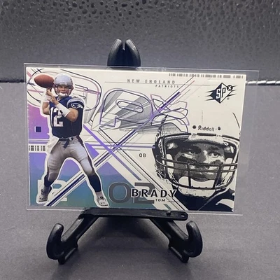 2002 Upper Deck SPx Tom Brady #6 - Image 1 of 2