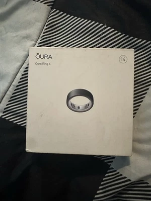 Oura Ring Gen 4 Size 14 Color (STEALTH) NEW INBOX NEVER OPENED - Image 1 of 4