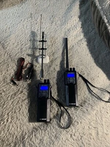 2 X S Cobra HH50WXST CB Radios With Power Cord Tested Works Great Clean Battery! - Picture 1 of 24