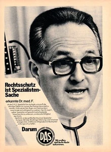 3w23268/vecchia pubblicità del 1971 – LA protezione giuridica è una questione specialistica - Foto 1 di 1