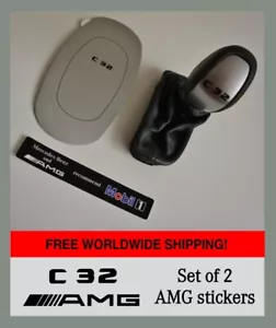 Pegatina de palanca de cambios C32 AMG Gear knob cap Replacement sticker Mercedes W203 - Imagen 1 de 10