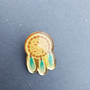 Dream Catcher Enamel Lapel Hat Jacket Pins - Picture 1 of 2