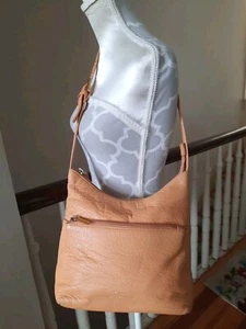 Stone Mountain Small - Medium Zip Close Purse Bag-Ho-Bo Style Beautiful - Picture 1 of 17