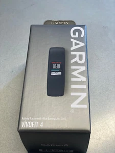 Garmin vivofit 4 Fitness-Armband Tracker L Farbdisplay schwarz - Bild 1 von 6