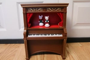 Vintage East West Dancing Motion Mice Mini Piano Holiday Christmas Music Display - Picture 1 of 7