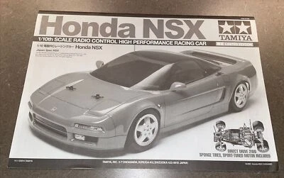 84385 Tamiya Honda NSX Group C Chassis Kit Instruction Manual - Vintage 11054690 - Image 1 of 2