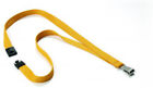 Durable Textile Lanyard 15mm Ochre - Pack of 10