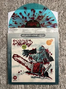 Exhumed "Horror" 2019 Limited Blue & Red Splatter Death Metal Vinyl Rare - Picture 1 of 4