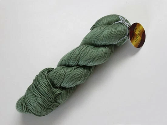 cashmere silk fingering weight yarn 440 yards 100g lace knitting sage - Image 1 of 1