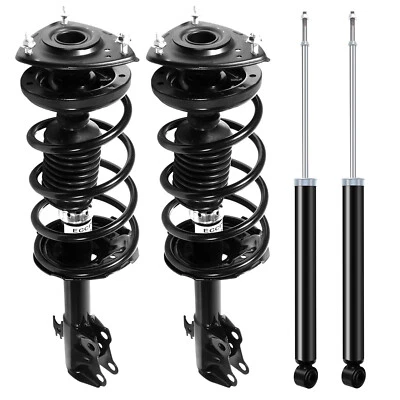 4Pcs Front Complete Spring Struts & Rear Shocks For 2000-2005 Toyota Echo - Imagem 1 de 4