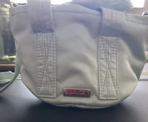 PINK! crossbody drawstring handbag, sea foam green, new - Picture 1 of 23