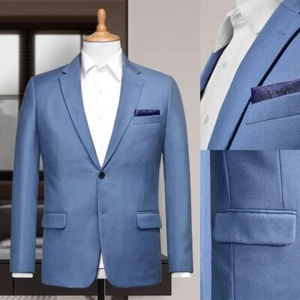 Men Suits Sets Jackets Pants Formal Dress Suit Groom Size 36 38 40 42 44 46 48 - Picture 1 of 17