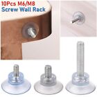 Transparent Nut Storage Hanger Screw Wall Rack Wall Hook Suckers Suction Cup