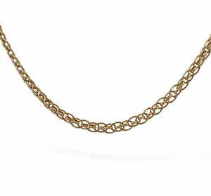 Antike 18 Karat Goldkette Länge 60 cm Gewicht - Bild 1 von 8