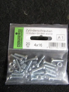 Zylinderrschrauben M4x16 neu - Bild 1 von 1