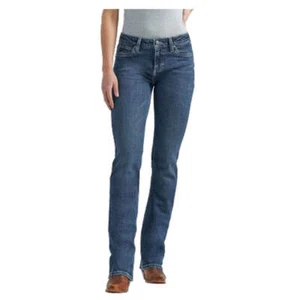 112352975 Wrangler Mujer Retro Mae Tiro Medio Bootcut Jean - Kayla NUEVO - Imagen 1 de 37