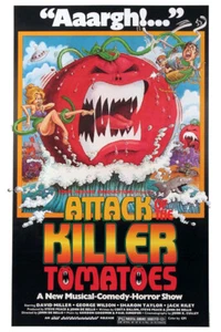 ATTACK OF THE KILLER TOMATOES -  POSTER - 11"X17 OR 12"X18" BUY 2 GET 1 FREE! - Picture 1 of 3