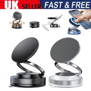 Maglock 360° Foldable Magnetic Phone Mount, Shopellox Suction Cup Phone Mount BL - Picture 1 of 18