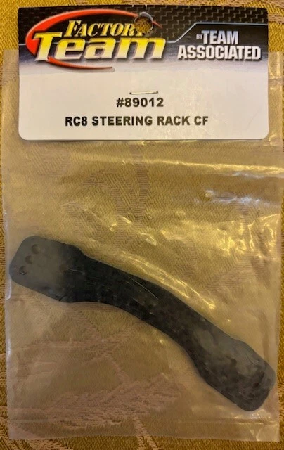 Team Associated Part #89012: RC8 Steering Rack CF; NISP - Image 1 of 1