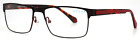 C-ZONE E5198 70 Brown Boys Kids Rectangle Full Rim Eyeglasses 58-17-145 B:36
