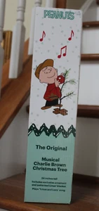 Peanuts The Original Musical Charlie Brown 24" Inch Christmas Tree - NEW - Picture 1 of 7