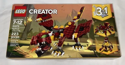 LEGO CREATOR 3in1 31073 Mythical Creatures, new/damaged box - Image 1 of 4
