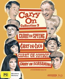 Carry On - Collection 3 (Blu Ray) - Box Set - Brand New and Sealed - All Region - Picture 1 of 1