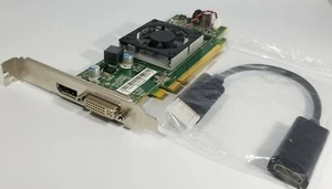 AMD HD 7450 1GB PCle x 16 DVI DisplayPort HDMI Windows 10 Video Card ATX or SFF - Picture 1 of 8