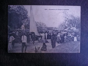 CPA Procession du Dragon à CHOLON - Imagen 1 de 2