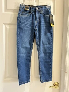 New Lee Slim Fit Stretch Jeans Size 10 Boys Adjustable Waistband - Picture 1 of 7
