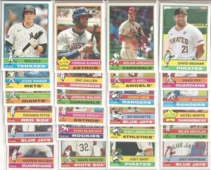 2025 Topps Heritage Short Print SP #401-500---You Pick / Complete Your Set - Picture 1 of 2