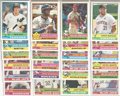 2025 Topps Heritage Short Print SP #401-500---You Pick / Complete Your Set - Image 1 of 2