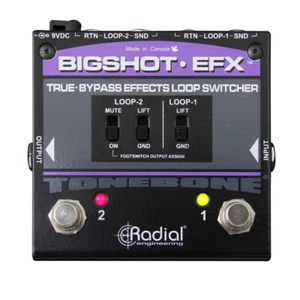 Radial BigShot EFX Effects Loop Switcher selects two different effects loops - Picture 1 of 2