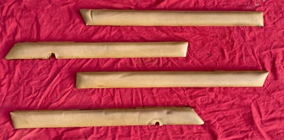 Original Tan Interior Door Cap Set for Jaguar XJ6 Series 1 Short Wheel Base Foto 1 de 4