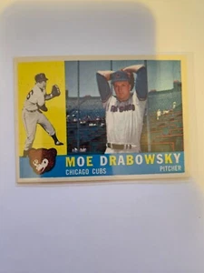 1960 TOPPS MOE DRABOWSKY #349 EX/MT COMBINED SHIPPING - Picture 1 of 2