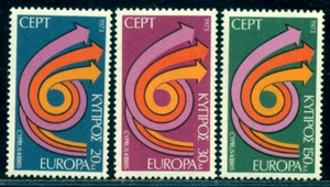 1973 Europa CEPT,Stylized posthorn,Cyprus,389,MNH - Picture 1 of 1
