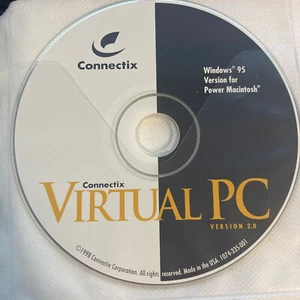 Connectix Virtual PC 2.0 - Windows 95 version for Power Macintosh [Install Disc] - Picture 1 of 2