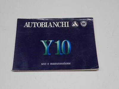 LANCIA AUTOBIANCHI Y 10 LIBRETTO MANUALE USO E MANUTENZIONE 1985 - Immagine 1 di 3